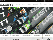 Tablet Screenshot of lusti.cz